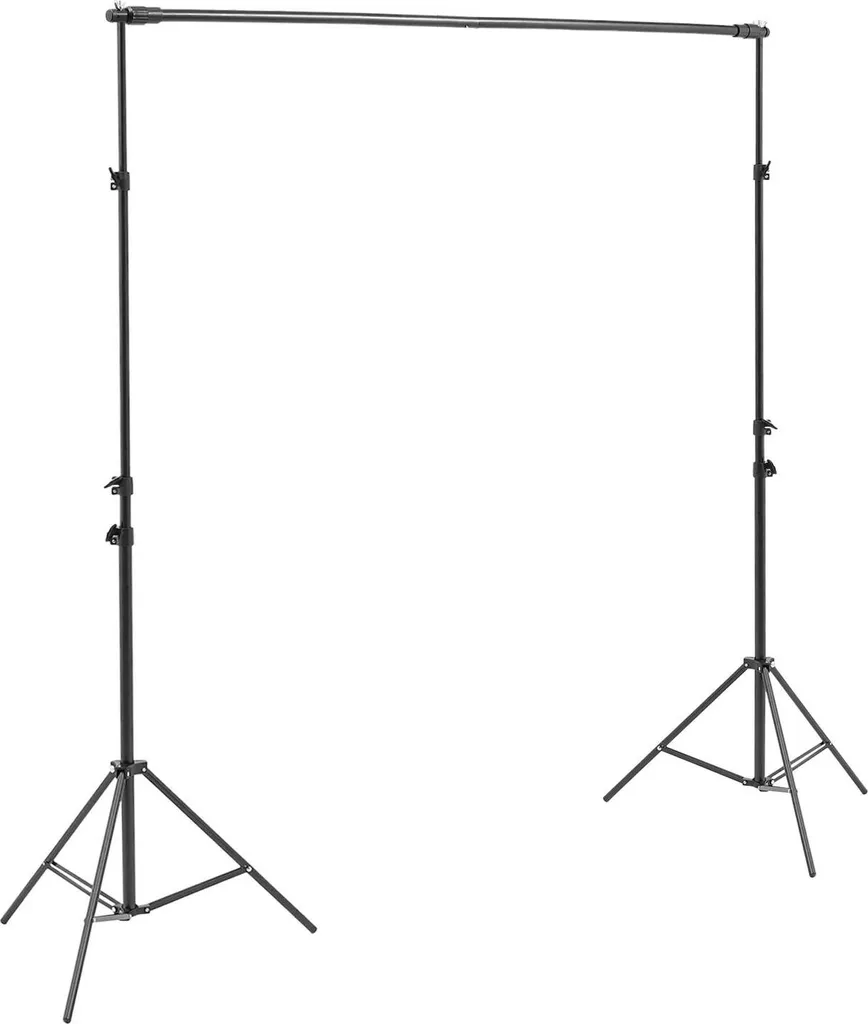 Supporto Universale Posteriore Altezza Regolabile Nero + Full Kit - 1