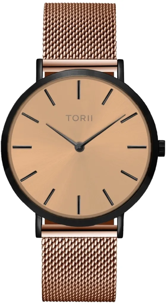 Montre Rose Gold TORII B38RM.RB - Design Ultra Plat et Cadran de Mode