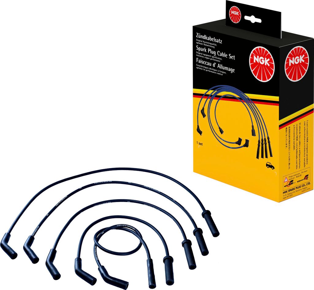 Zündleitungssatz 5 Kabel schwarz NGK Aftermarket-Expertise für u.a. CITROËN XM