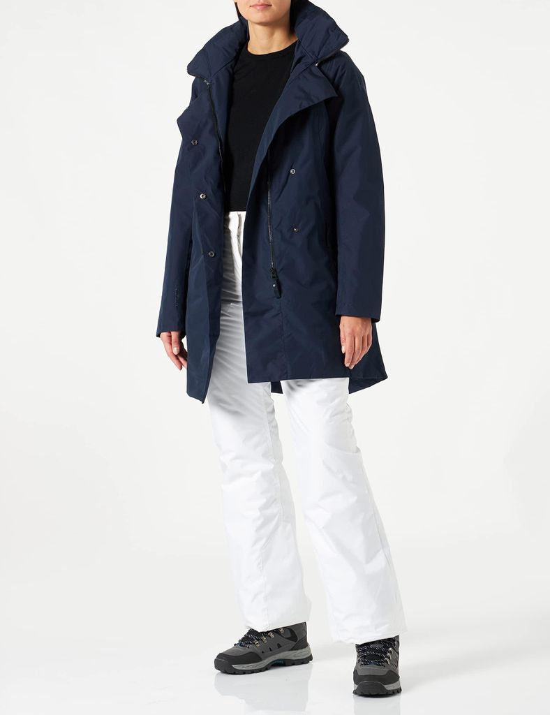 Helly Hansen Damen Trenchcoat W Welsey II, isoliert, Marineblau, Größe M
