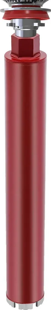 Foret carotteur 63 mm anti-vibration, forage profond 410 mm de murs