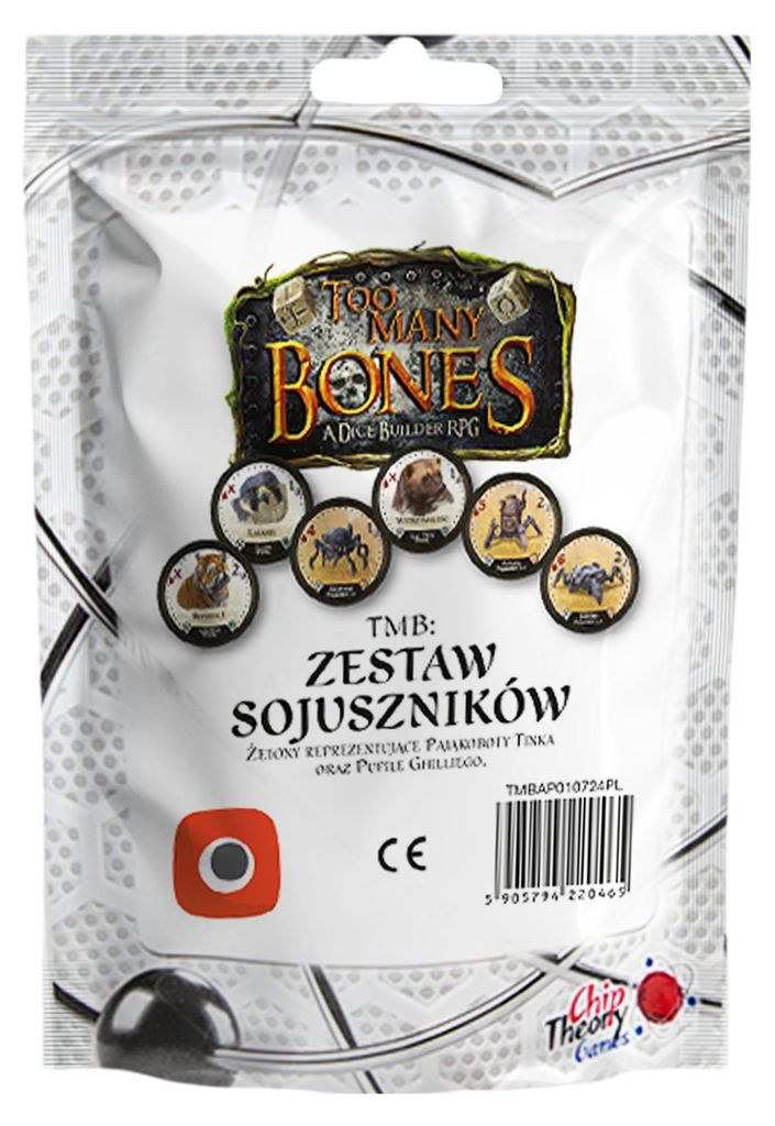 Too Many Bones: Balíček spojencov – doplnok od Portal Games Obrázok produktu 