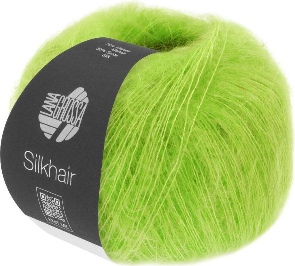 Lana Grossa - Silkhair 0191 frühlingsgrün Produktbild 