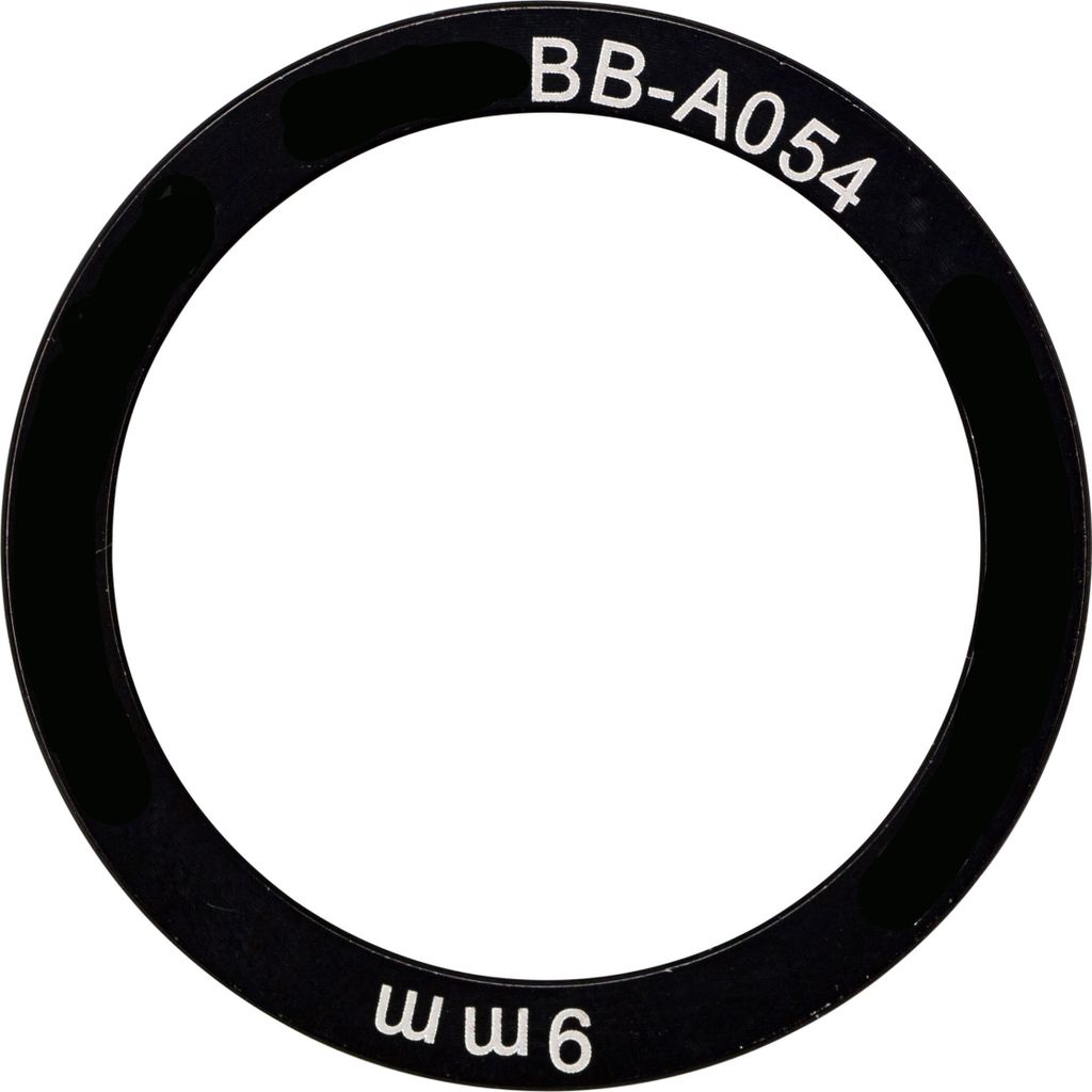 Bottom -Halterung -Füllring Elende 38 x 30 x 9,0 mm - Aluminium (2 Teile)