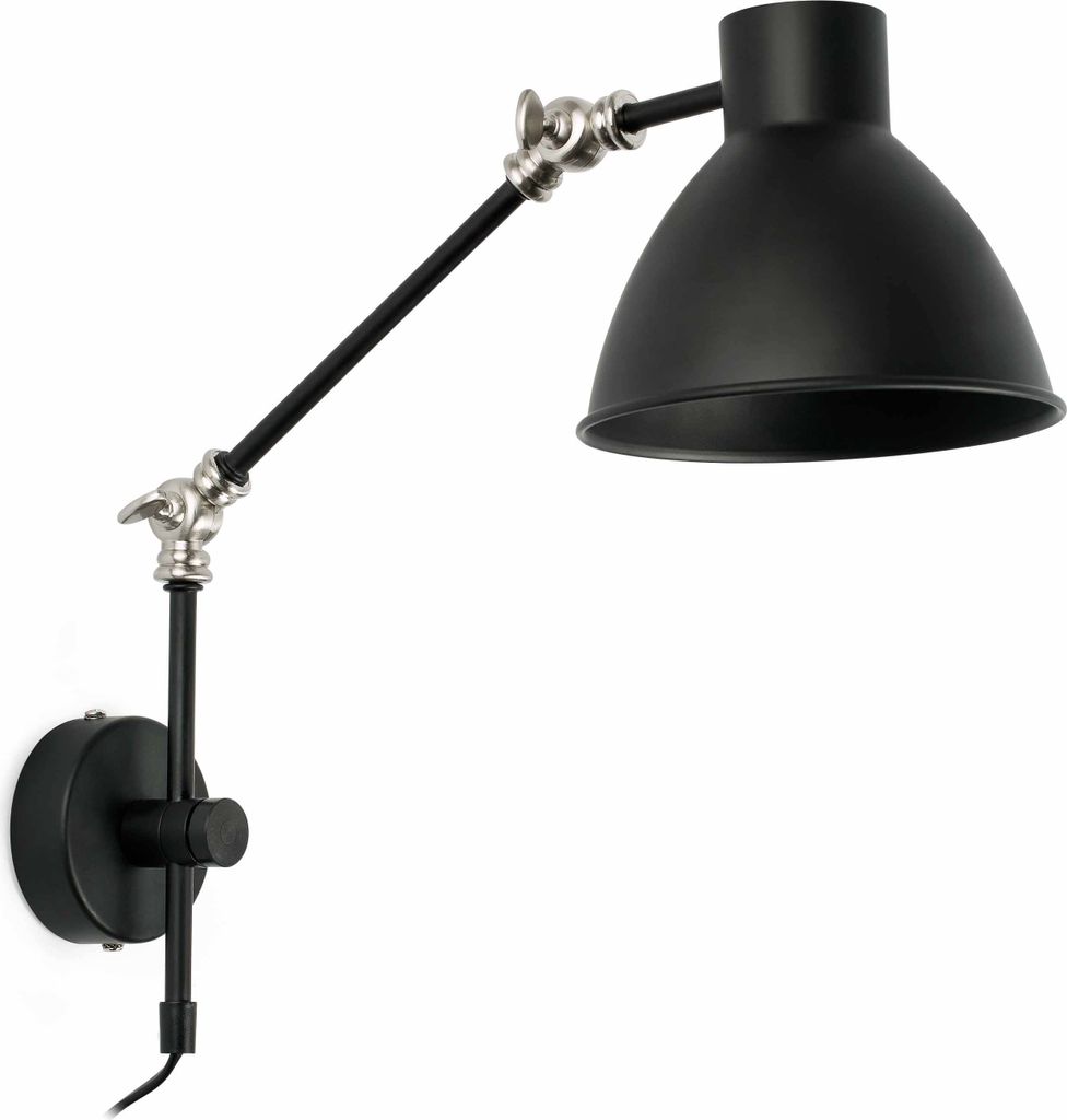 Faro 40070, Oberfläche, 1 Glühbirne(n), E14, IP20, Schwarz