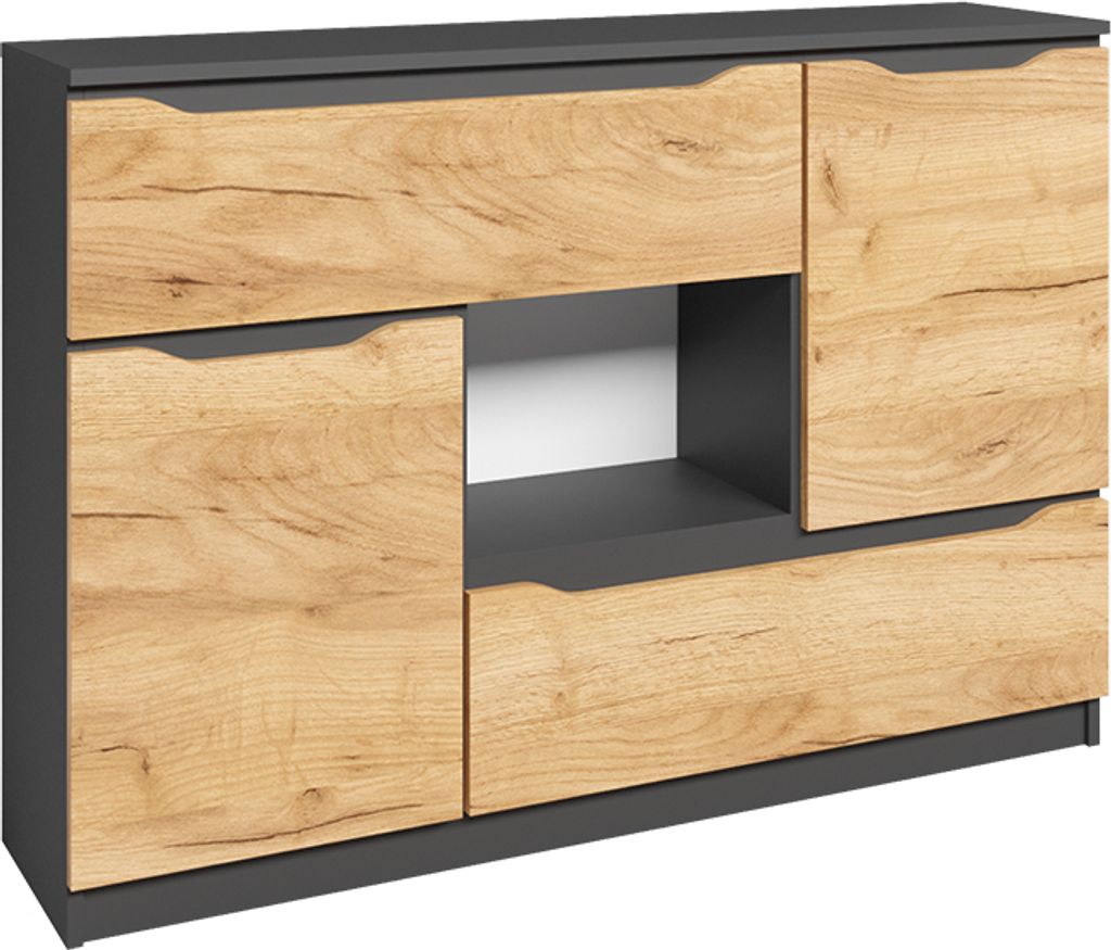 Sideboard Anthrazit Eiche - Die 15 Besten Produkte Im Vergleich