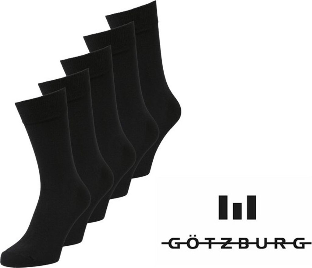 Götzburg 10 Paar in Größe 39-42 oder 43-46 Herren Business Produktbild 