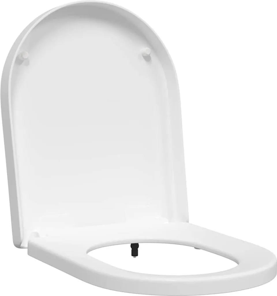 vidaXL Copriwater per Famiglia Bianco 48 cm | Robusto e Sicuro