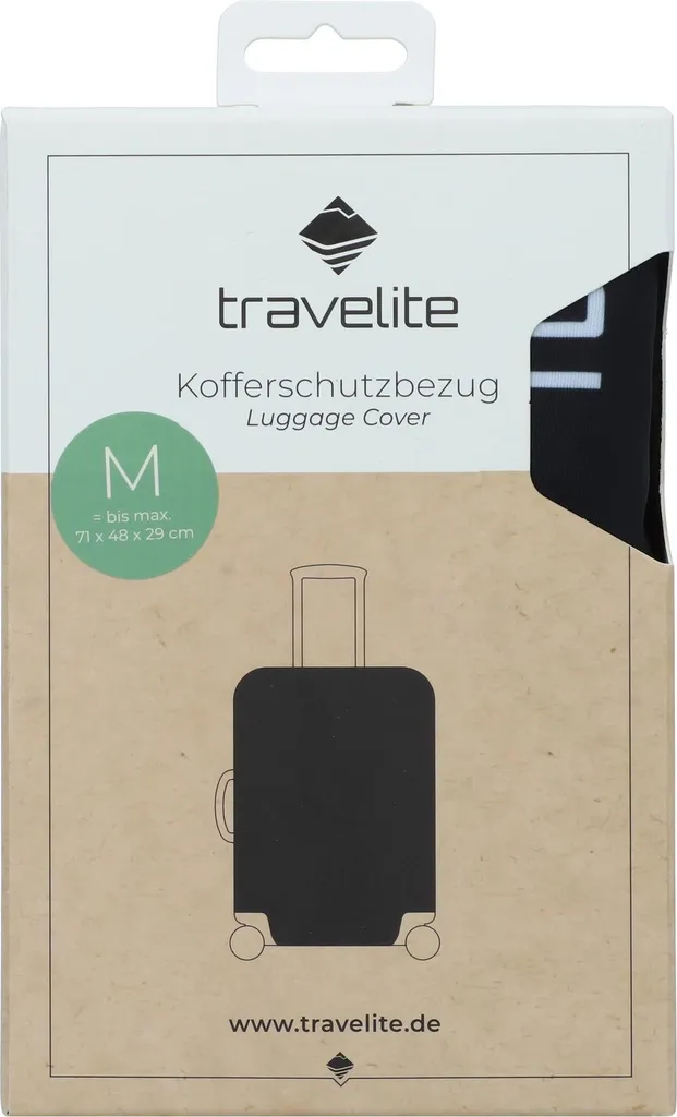 Custodia Valigia Travelite Calling Nero - Protezione Pull-Over Lavabile - 6