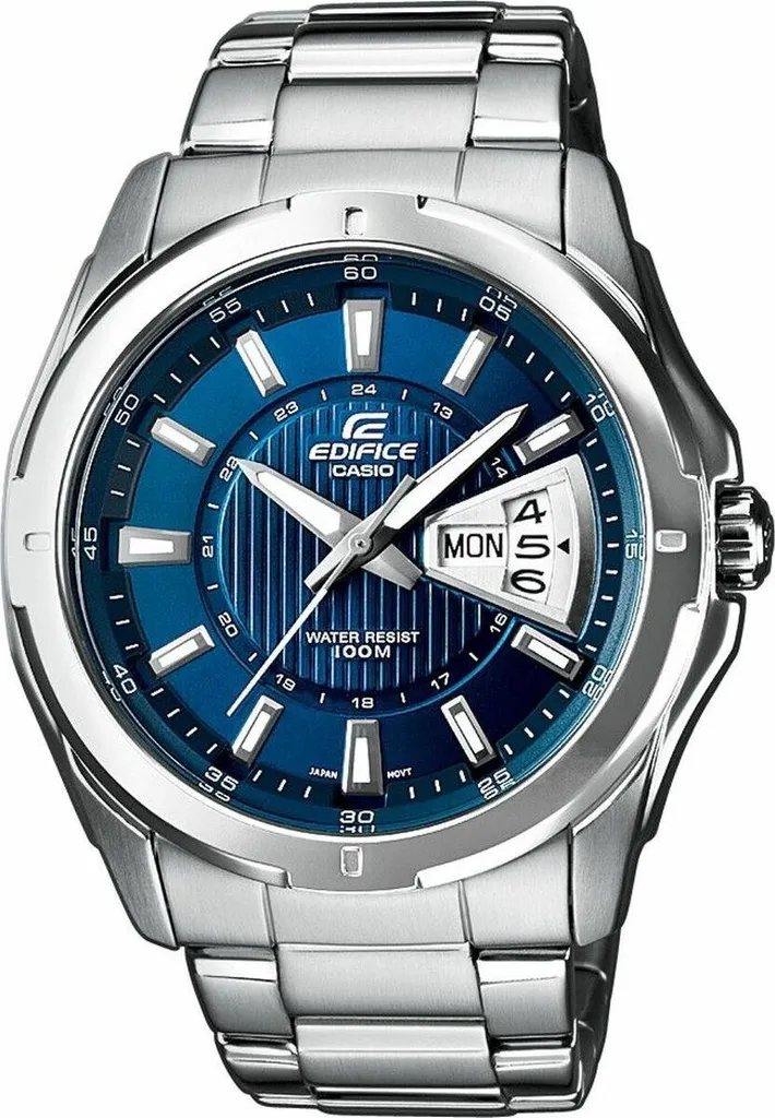 Montre Casio Edifice EF-129D-2AVEF en Acier Inoxydable Argenté Homme