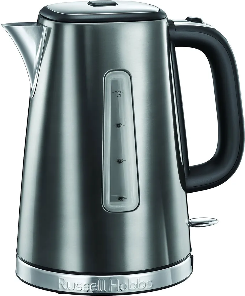 Bouilloire Rapide 2400W Russell Hobbs 1,7L pour Thé et Café en Famille