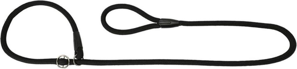 Ringleine für Hunde schwarz Hundeleine Leine Showleine Gassileine Ø 1,2 x 170 cm
