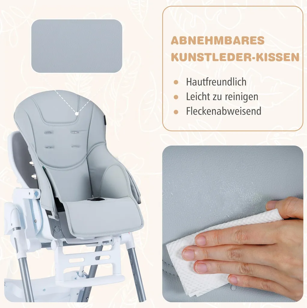 Chaise Haute Bébé Confortable : Finis les Repas Difficiles avec l'Arche - 9