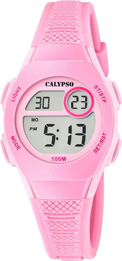Calypso Youth Digital Watch Orologio da polso in silicone rosa UK5831/3