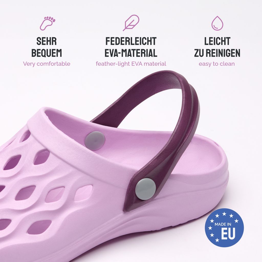 Ladeheid Clogs In EVA Unisex - Zoccoli Comodi Per Uomo E Donna - Foto 5