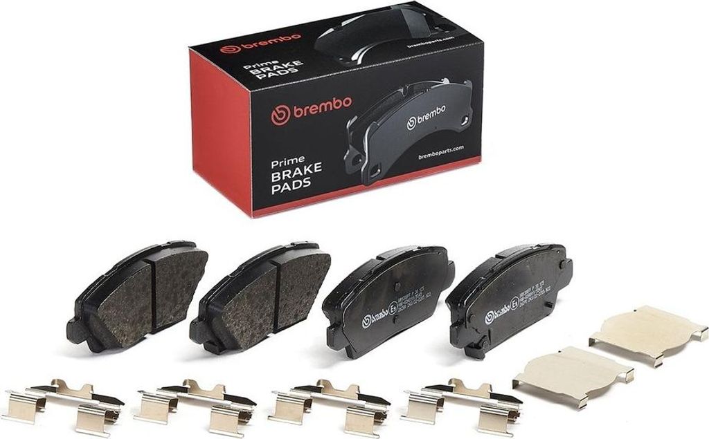 Bremsbelagsatz Scheibenbremse 17 mm BREMBO passend für KIA PICANTO