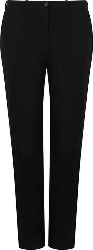 Henbury - Chino für Damen RW6659 (44 DE Regulär) (Schwarz)