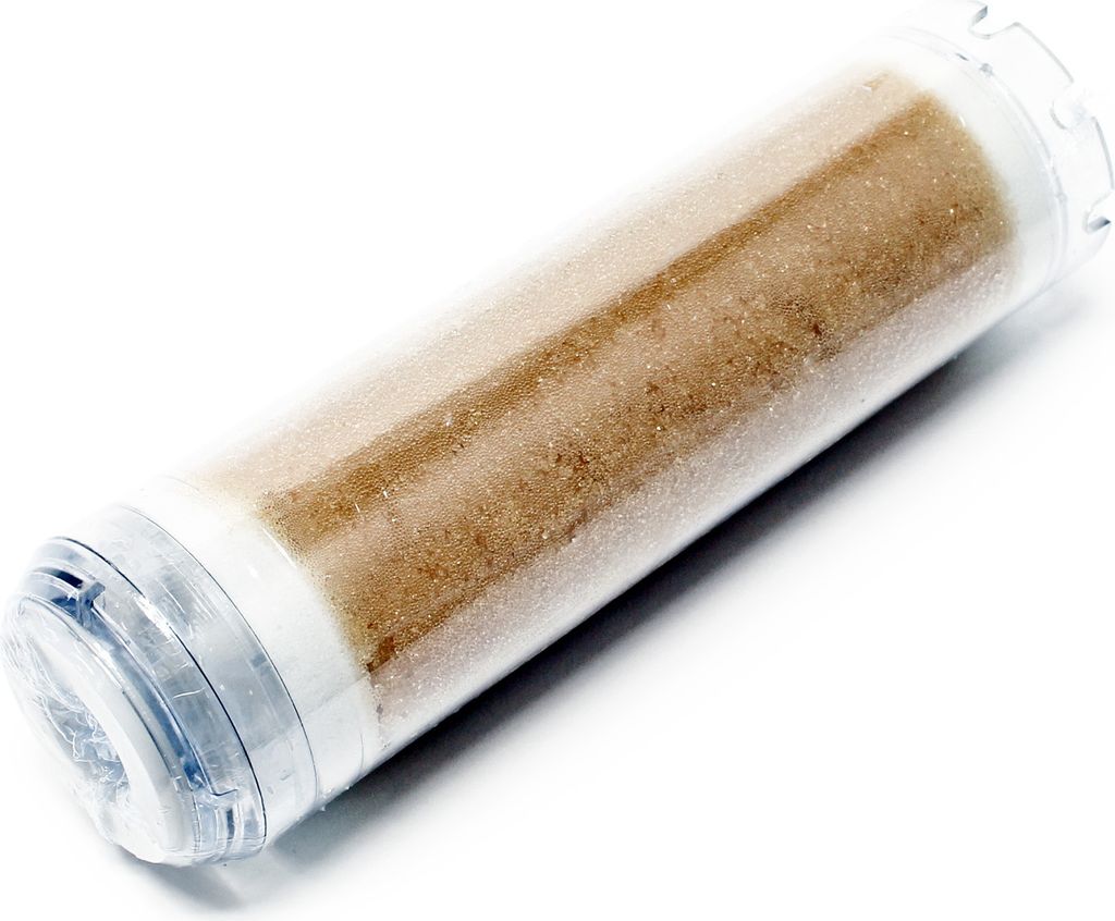 Naturewater RS-10B Harzfilter Kartusche Ø60mm für 254 mm (10") Filtereinsätze, Wasserfilter mit Ionenaustauscher Harz, Kationenaustauscher