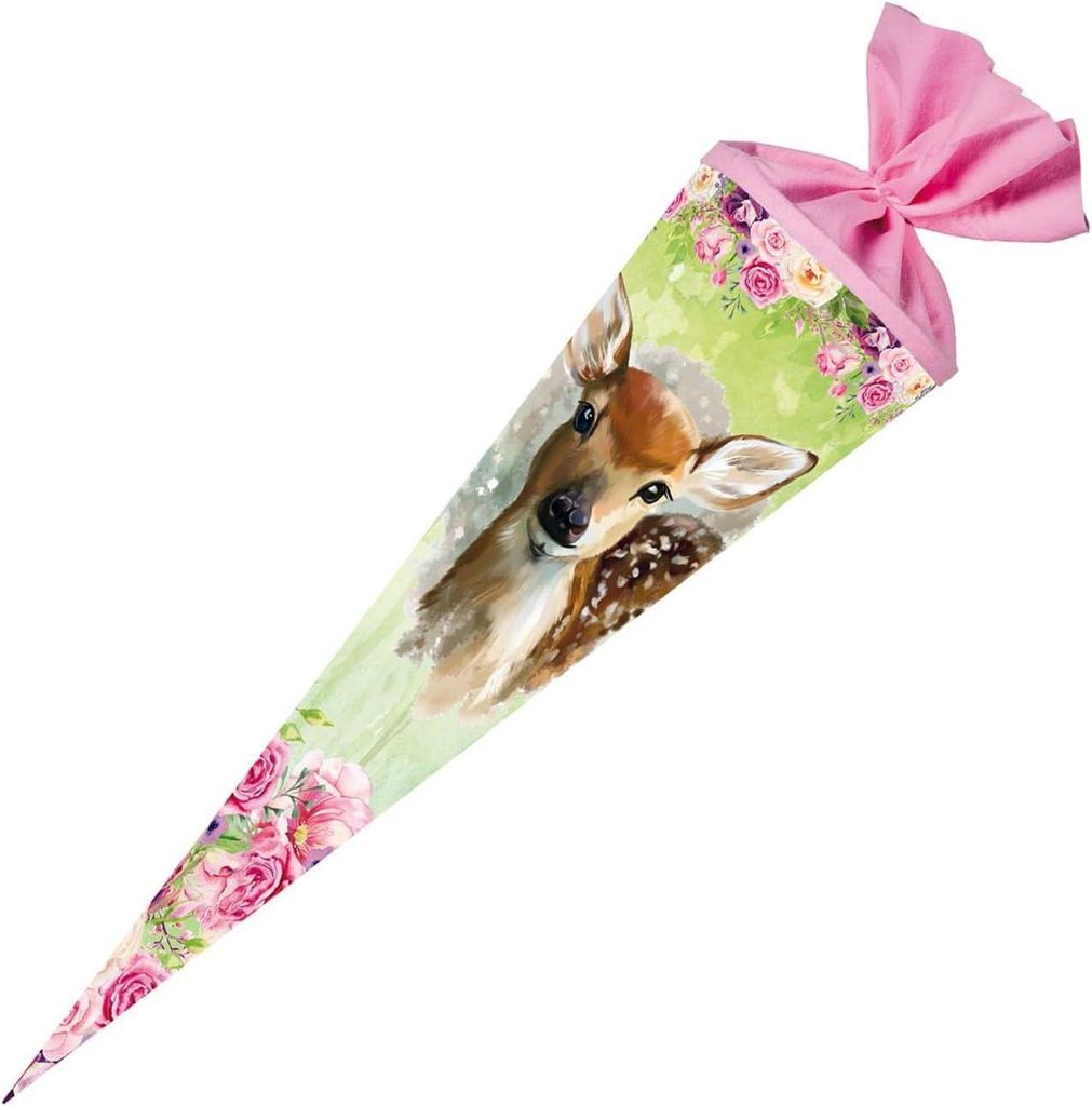 Nestler Tradition in Emotion Schultüte Rehkitz 70,0 cm Produktbild 