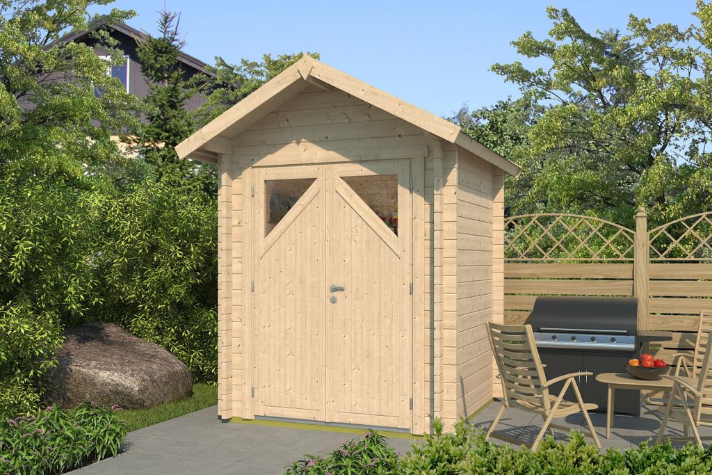 Fjordholz Gartenhaus Modell Lexi 44 A Premium