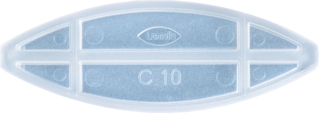 Lamello C10 transparente Lamelle (Karton mit 300 Stück) | 145012