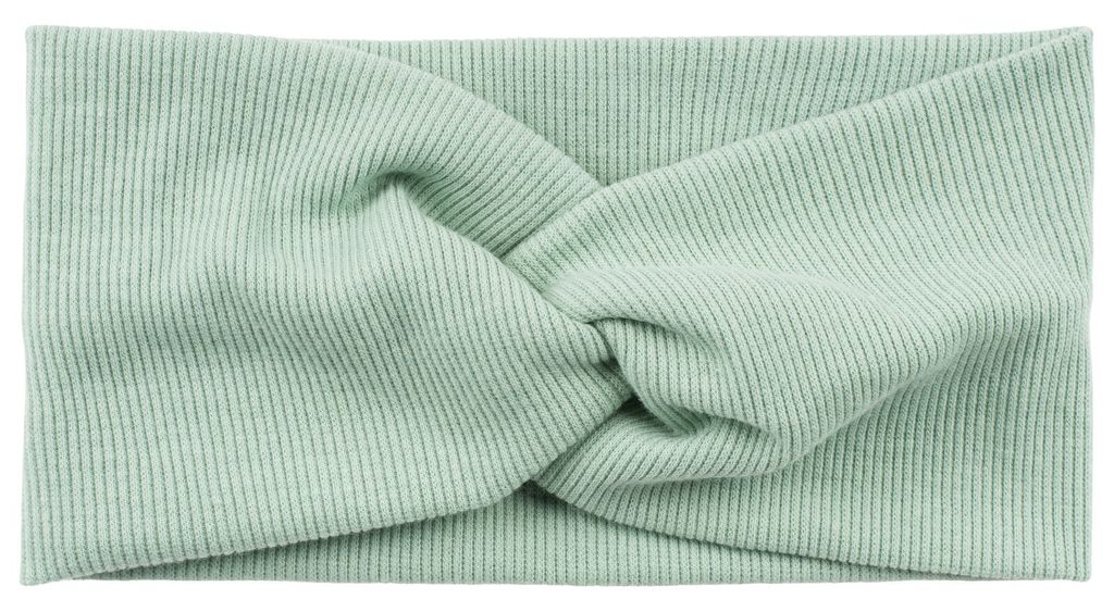 styleBREAKER Damen Haarband mit Twist Knoten in Feinripp Optik | Weiches Stirnband für Sport und Alltag | One Size elastisch