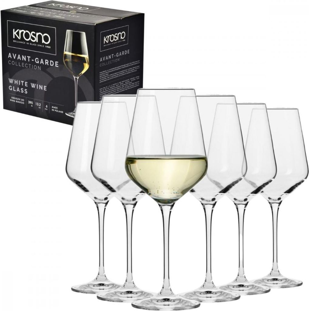KROSNO Avant-Garde 390 ml Weißweingläser 6er-Set Produktbild 