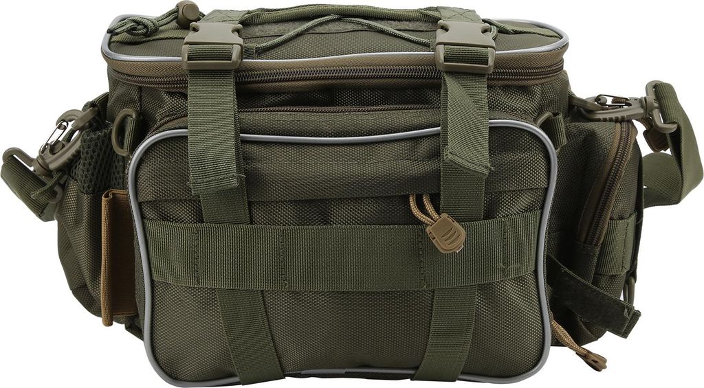 Multifunktionsfischerei Tackle Bag Schulter Taille Packungen Multi -Taschen -Köder Köder