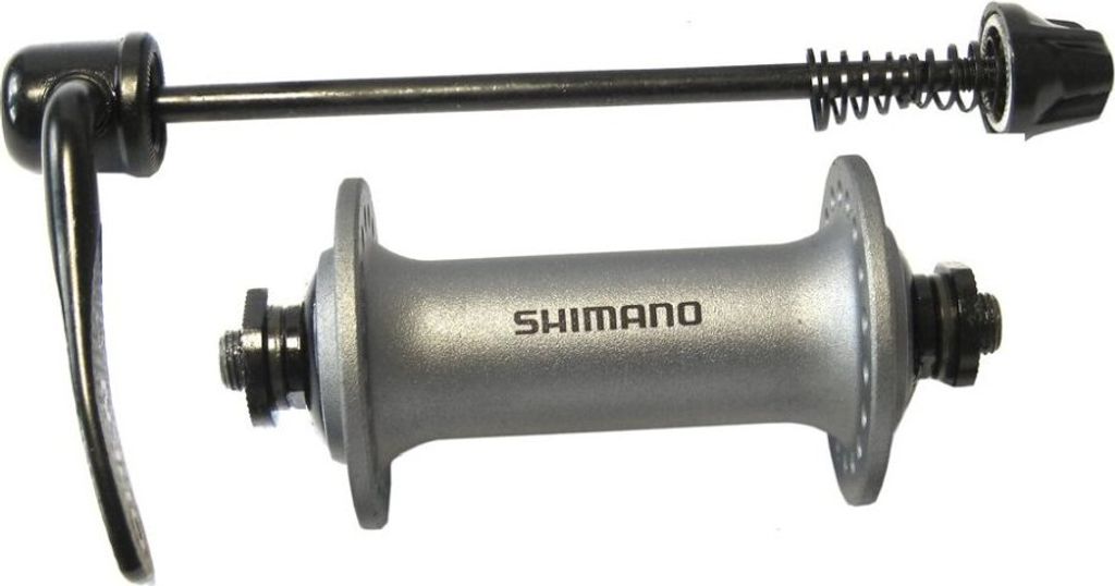 SHIMANO HB-T3000 Acera Vorderrad-Nabe, 100 mm, 36 Loch, Schnellspanner, silber