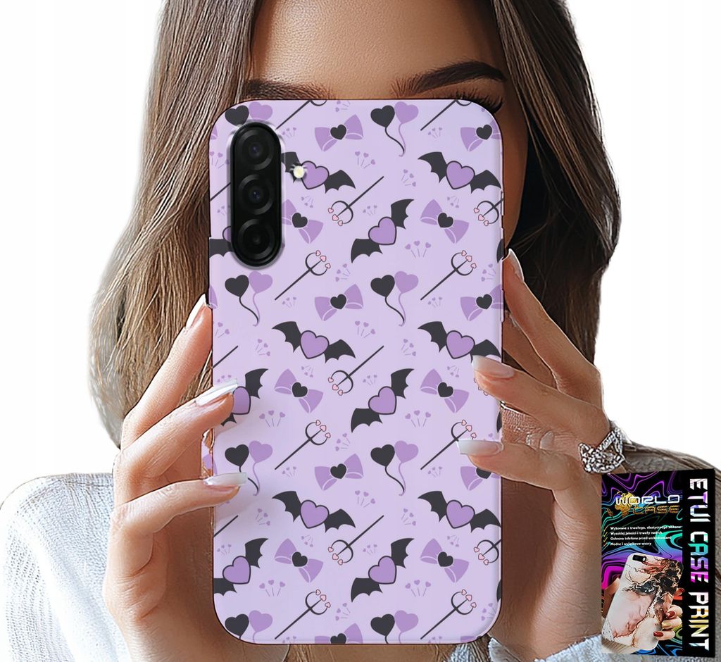 Fall Für Samsung Galaxy A26 5G - Modische Designs Gabel Herzen Bögen Bogen