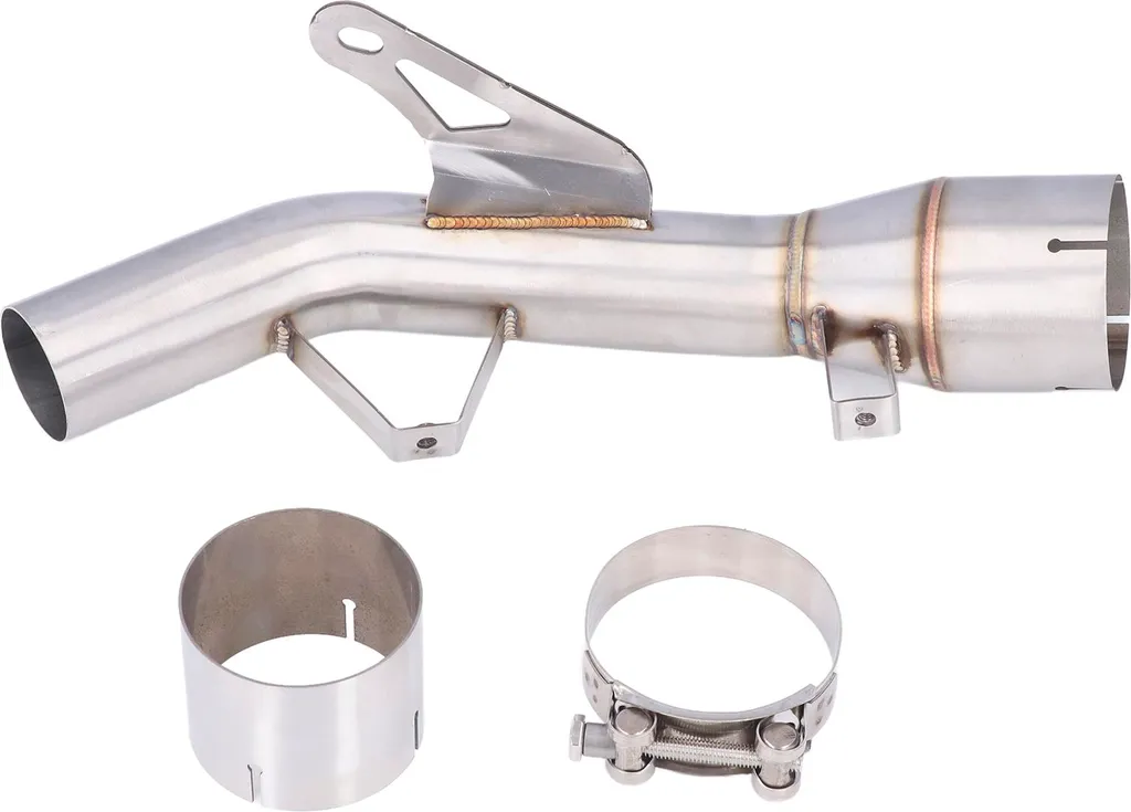 Tube de liaison échappement moto en acier inox pour Z900 2017-2021