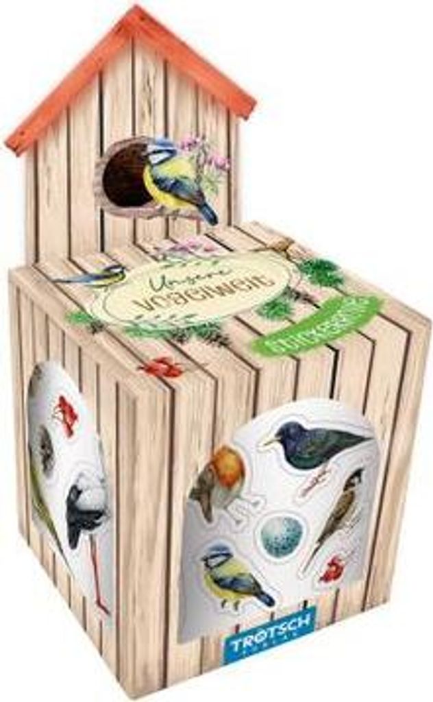 Trötsch Stickerrolle Unsere Vogelwelt