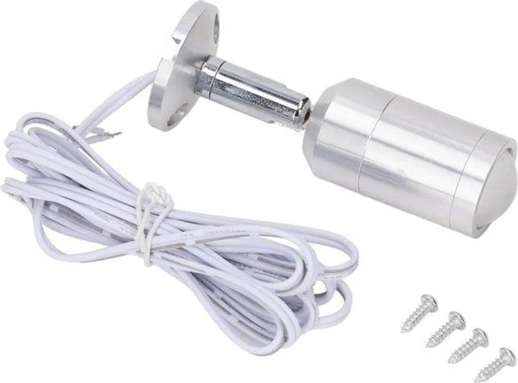 Spot LED d'intérieur orientable 4000K pour éclairage de vitrines fines