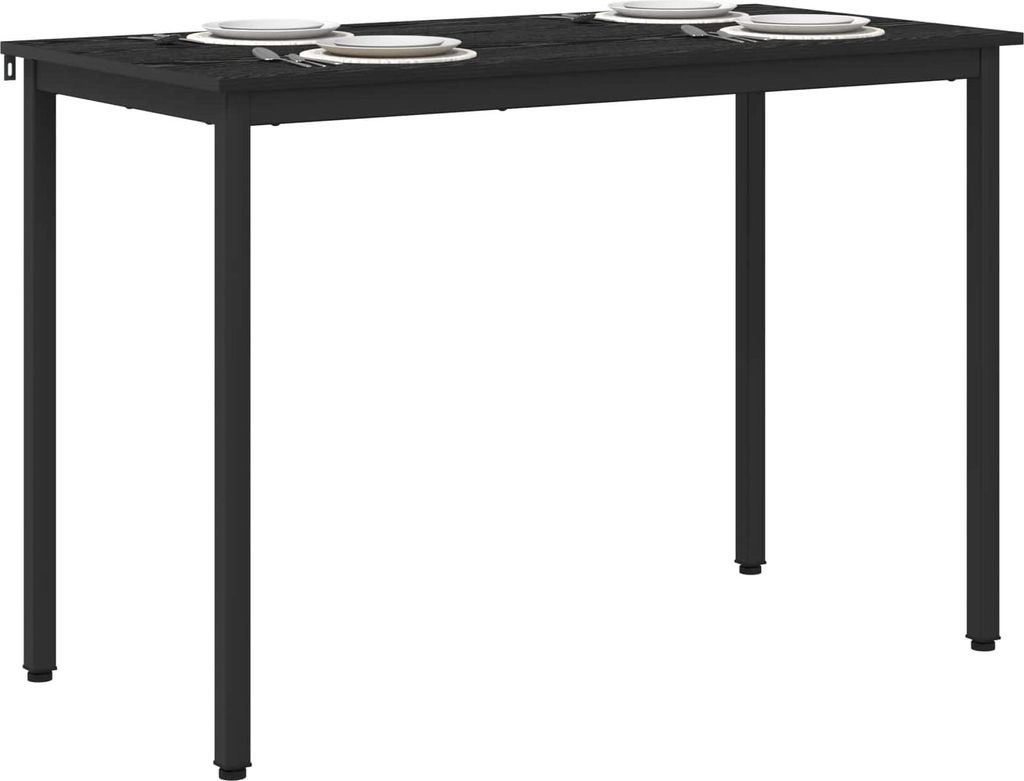 vidaXL Esstische 110 x 100 x 75 cm METALL