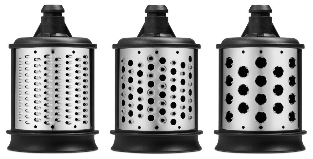 KitchenAid 5KSMEMVSC, Zestaw tarki bębnowej, Stal Zdjęcie produktu 