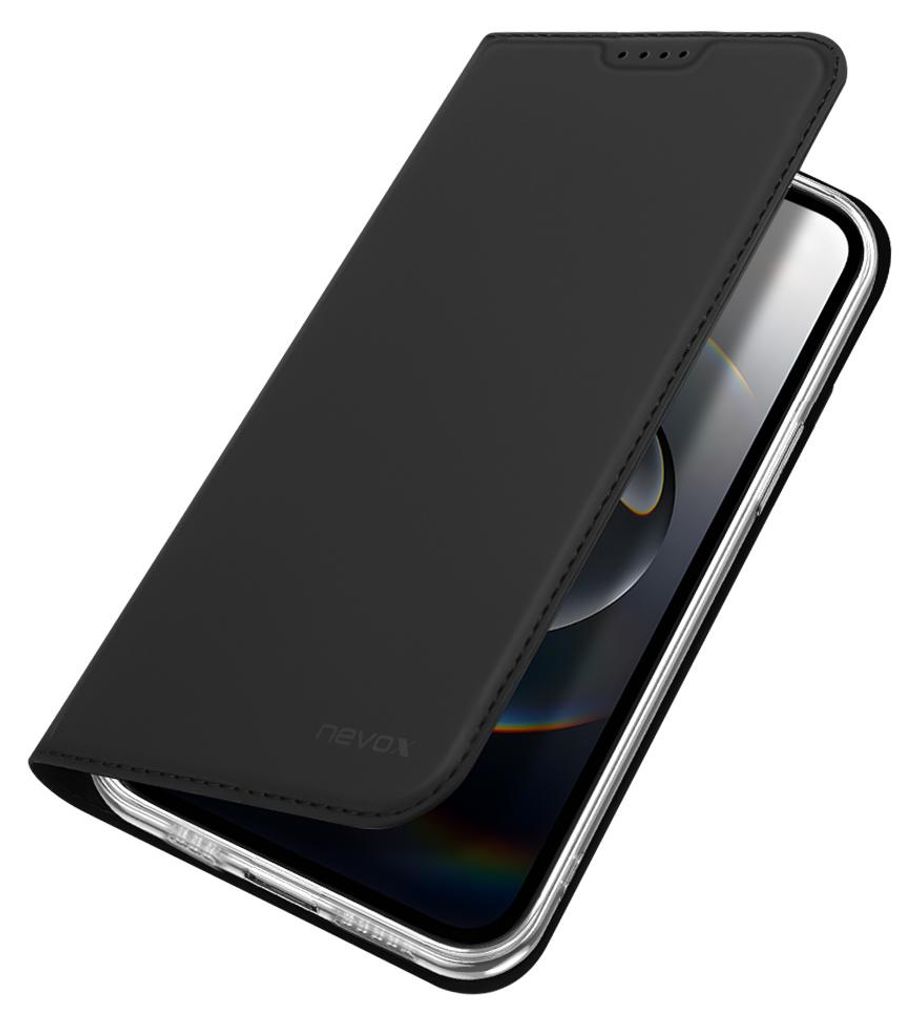 nevox Vario Series Bookcase iPhone 16e schwarz