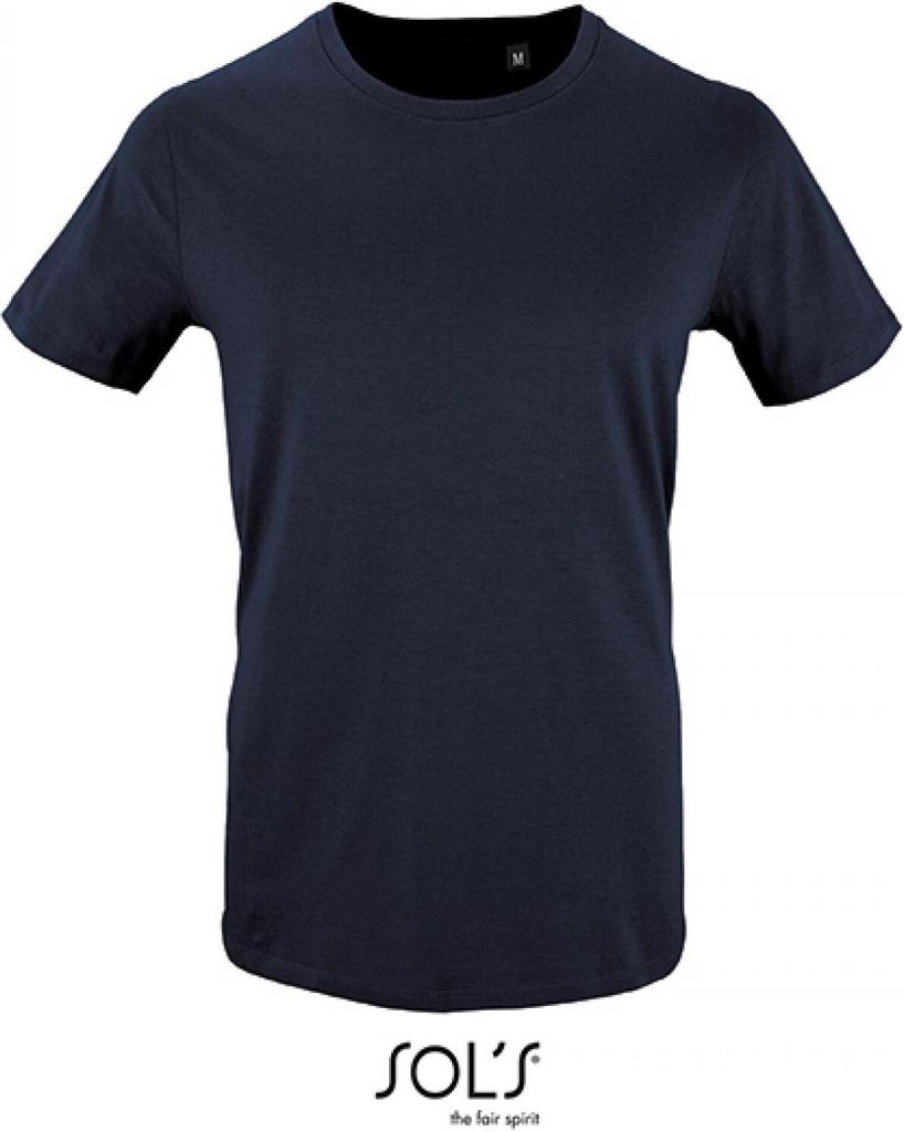 SOLs 02076 | Herren Short Sleeve T-Shirt Milo - Farbe: French Navy - Größe: XL