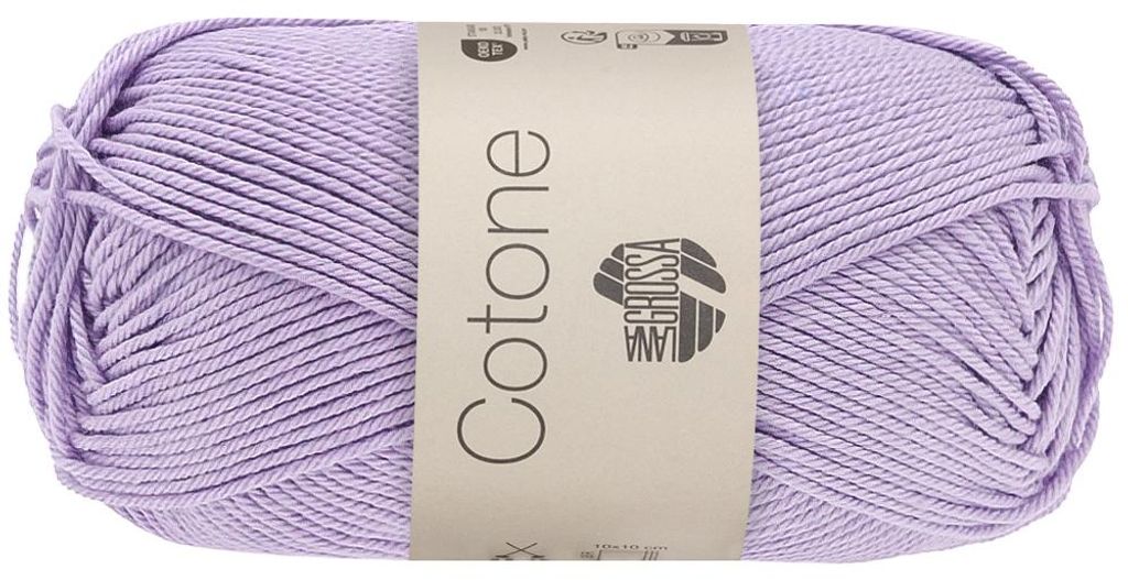 Lana Grossa COTONE 50 g vielseitiges Baumwoll-Basicgarn 125 Produktbild 