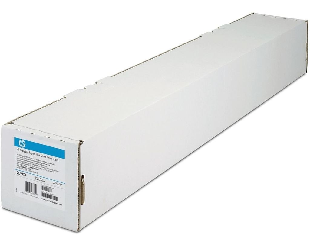 HP Heavyweight Coated Paper-1524 mm x 30.5 m (60 in x 100 Produktbild 