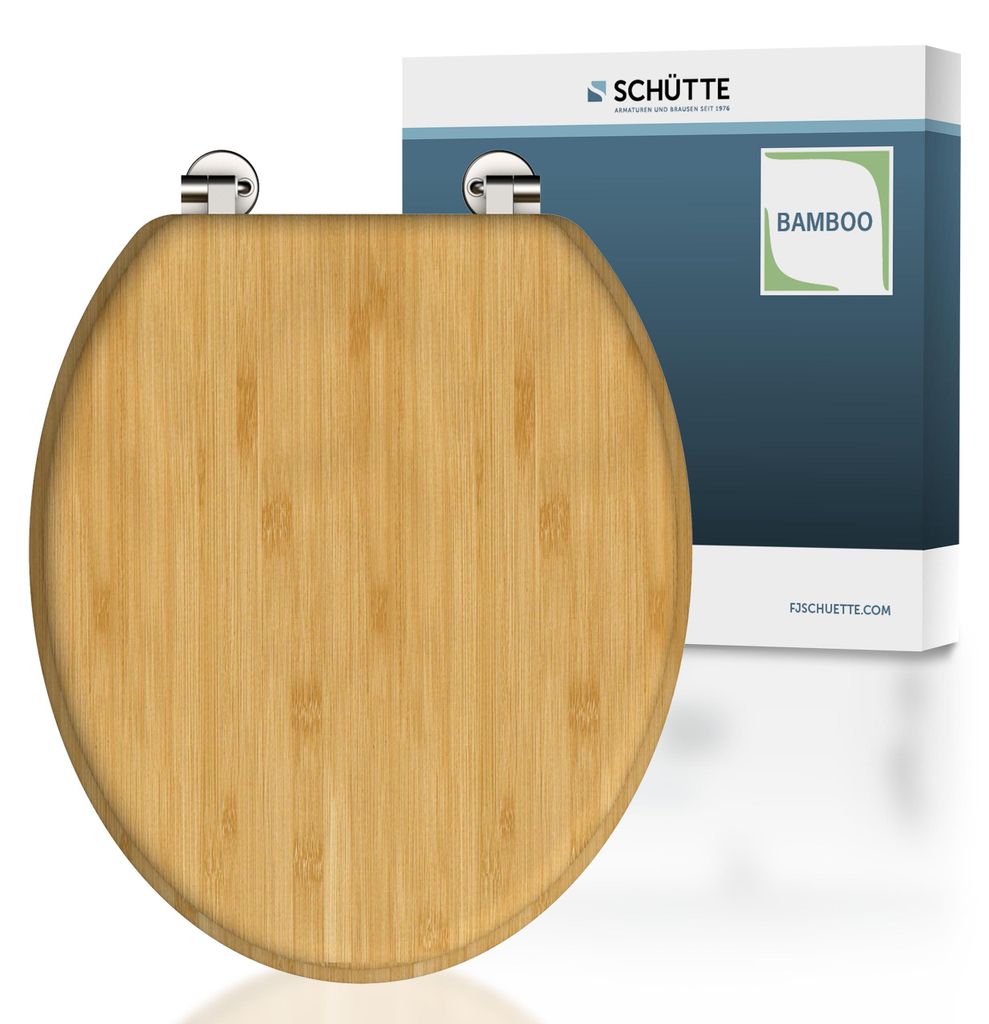 SCHÜTTE Bambus WC-Sitz NATURAL BAMBOO Produktbild 
