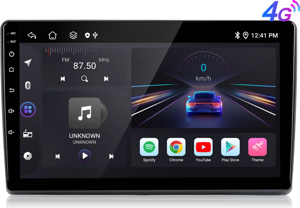 9''Carplay 4+64G GPS navi Für Fiat Ducato 2006-2013 Citroen Jumper Peugeot Boxer autoradios Android13 BT WIFI DAB+ SWC USB swc 4G SIM 8Kern