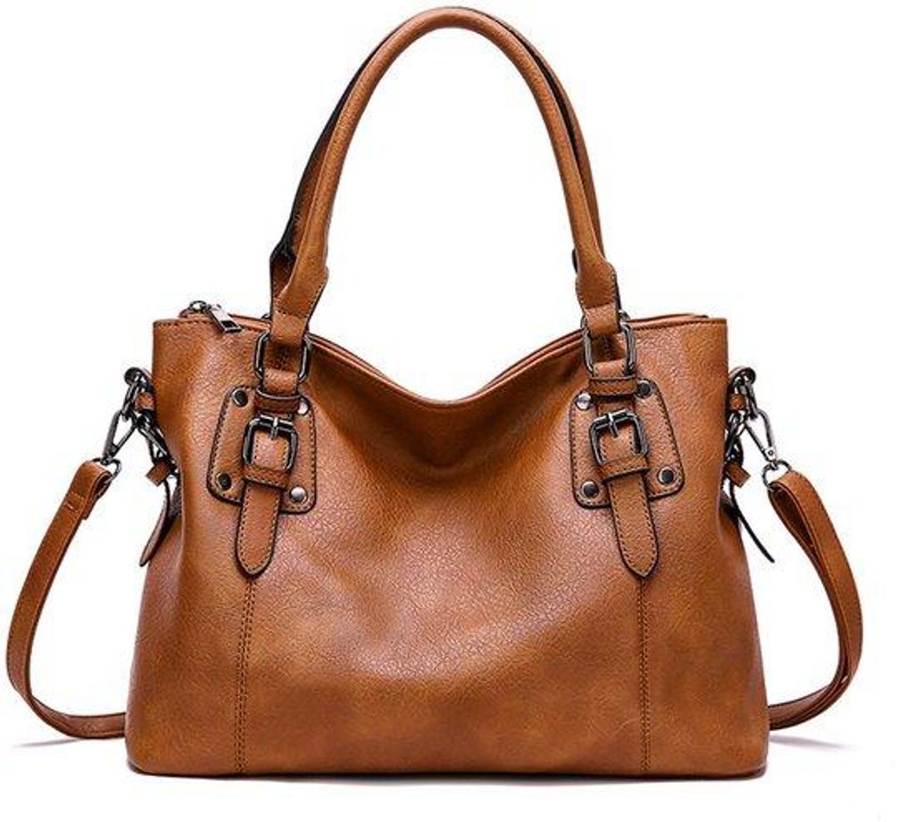 Echt leder Frauen-Handtaschen und -Portemonnaies, darunter shopper-Taschen, Schulter- und Crossbody-Taschen.