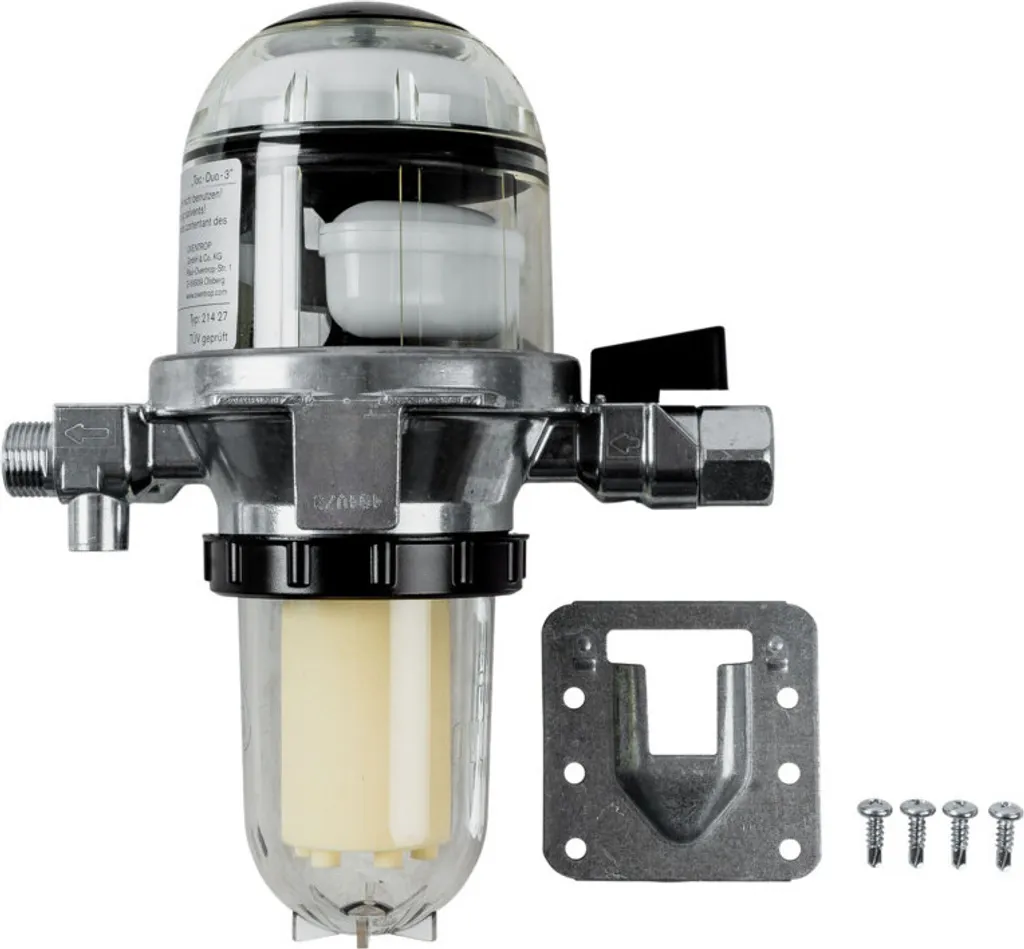 Filtre Fioul Wolf avec Désaérateur Automatique pour Chauffage Monotube