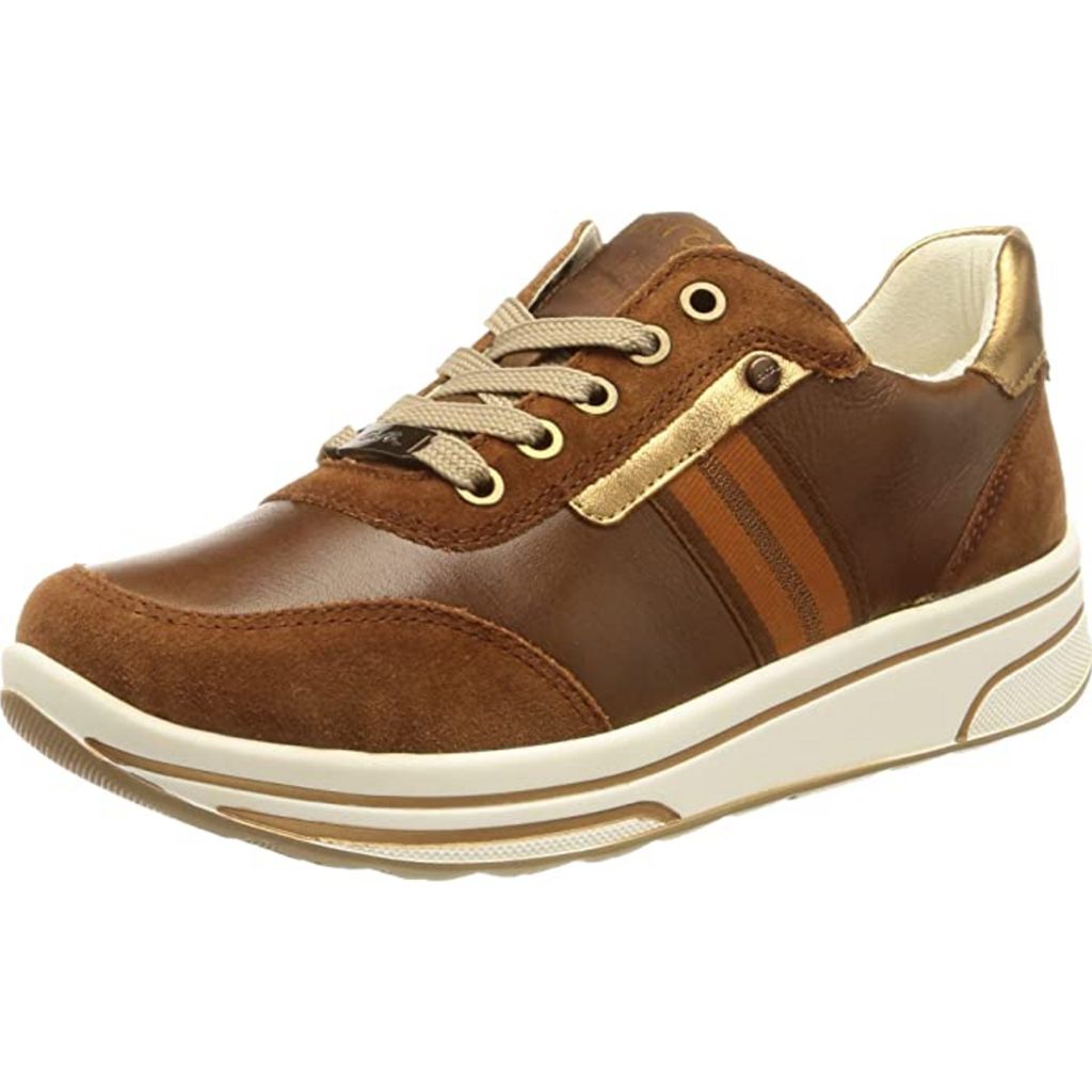 Ara Komfort Schnürschuhe Sapporo Damen 392D31322D3332343432 Braun 41 EU