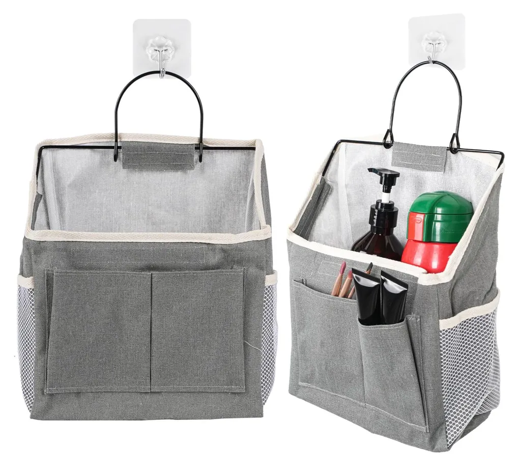 Poches de rangement suspendues pour camping, van et salle de bain