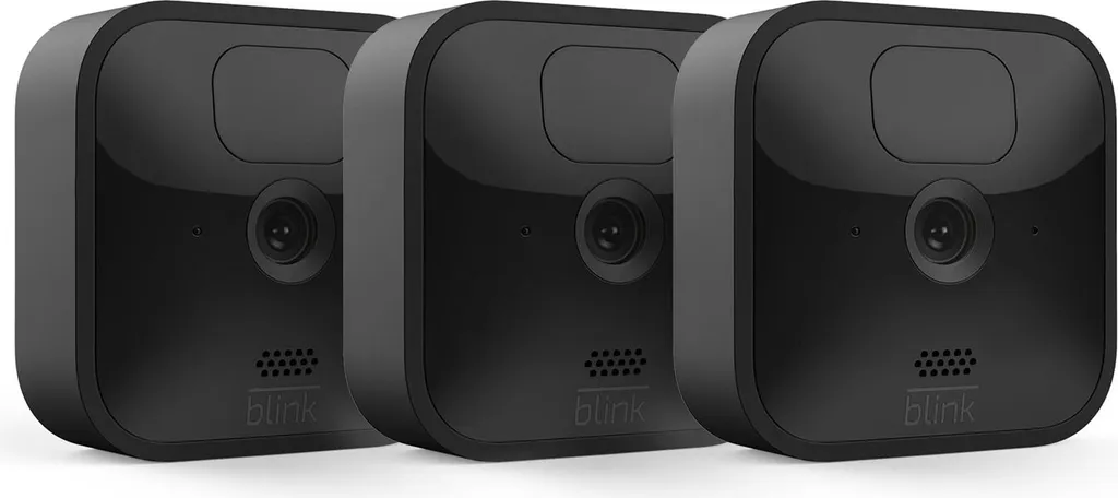 Système Blink Outdoor 3 caméras contre les intrusions sans fil noir HD