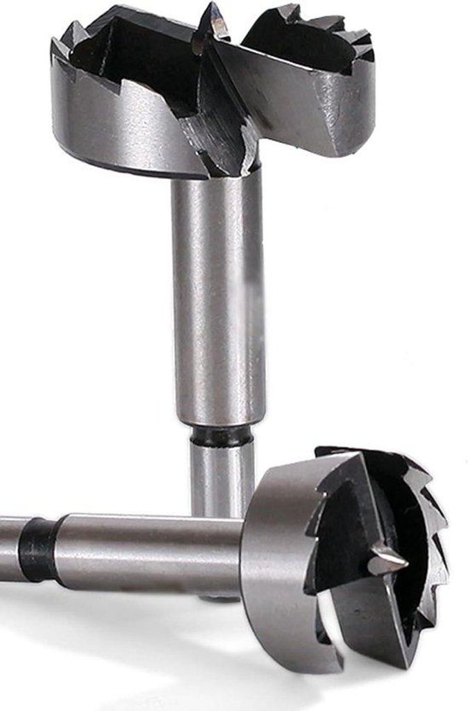 Hochleistungs-Forstner-Bohrset - Hartes Stahl - Drehbohrer und Augenbohrer - Holzbearbeitung Bohrwerkzeug - Holzschneider - 40mm.