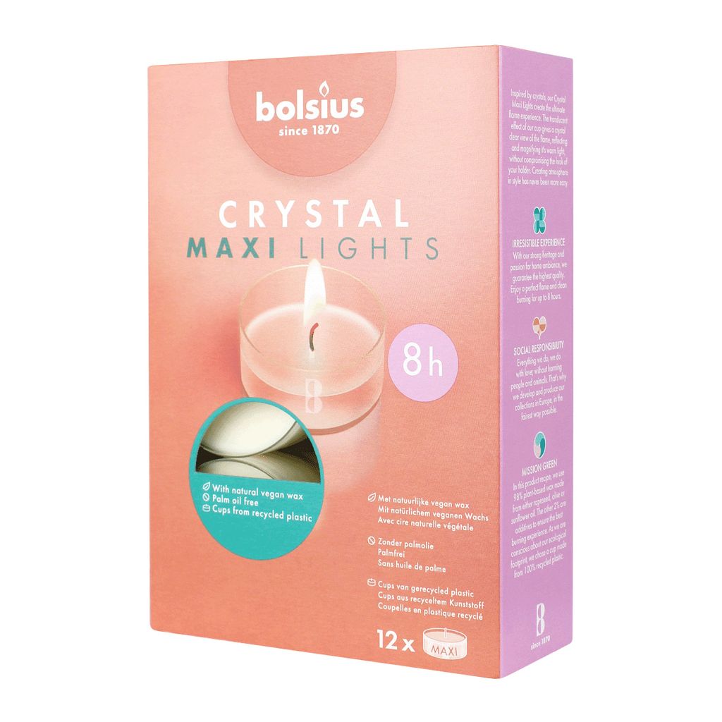 Krištáľové svietidlá Maxilight weiß mit transparentem Cup Obrázok produktu 