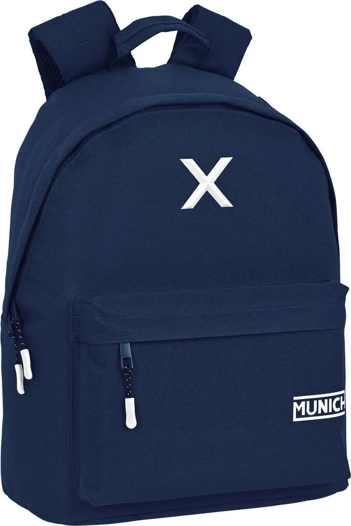 Munich Basicos Zaino Porta PC 14" - Blu Marine - Spedizione Rapida