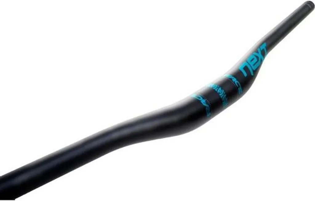 Guidon Race Face Next 35 Carbone 760mm Noir Turquoise HB13NX2035X760BLK320